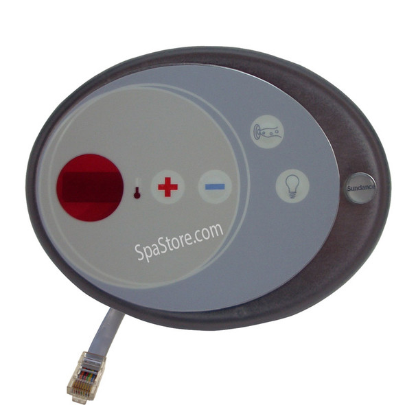 2003+ Sundance® Sweeter Spa TopSide Control Panel, 1 Pump System