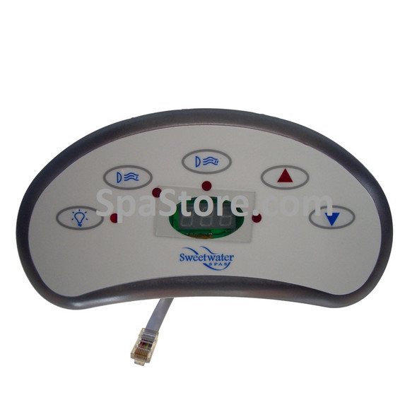 2000-2002 OEM Sweetwater Sundance® Palermo Spa Top Side Control 2 Pump 2000-2002 OEM Sweetwater Sundance® Palermo Spa Top Side Control 2 Pump