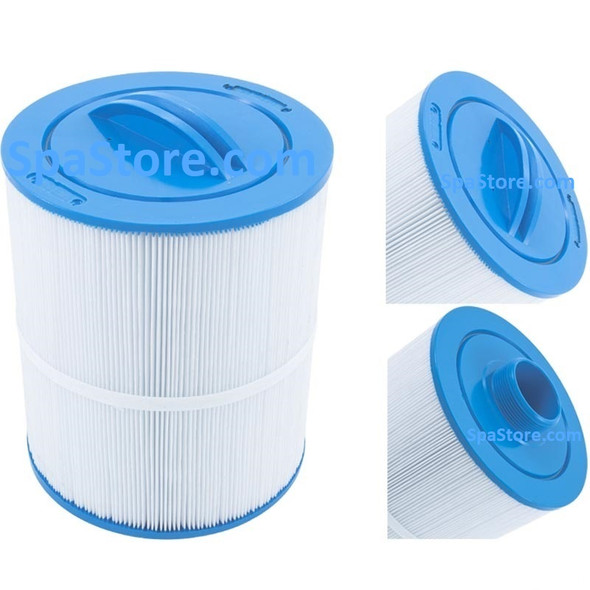 rtesian® Spas, Island, Platinum, Tropic Seas, Resort, Gold, Tidal Fit Swim Spas Filter Diameter: 6-1/2", Height: 8" Before Top Handle, Bottom Male Thread 2-1/8" Outside Diameter rtesian® Spas, Island, Platinum, Tropic Seas, Resort, Gold, Tidal Fit Swim Spas Filter Diameter: 6-1/2", Height: 8" Before Top Handle, Bottom Male Thread 2-1/8" Outside Diameter