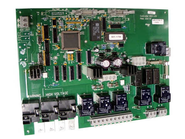 6600-101, Jacuzzi® J-300 3-Pump LCD Circuit Board, 2002-2006, J-385, J-380