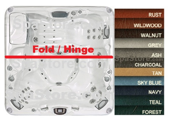 Heavy Duty Spa Cover Sundance® Spas Cameo® 2017+ Synthetic Cabinet 89" x 89" With Special Radius Corners Exact Fit Heavy Duty Spa Cover Sundance® Spas Cameo® 2017+ Synthetic Cabinet 89" x 89" With Special Radius Corners Exact Fit