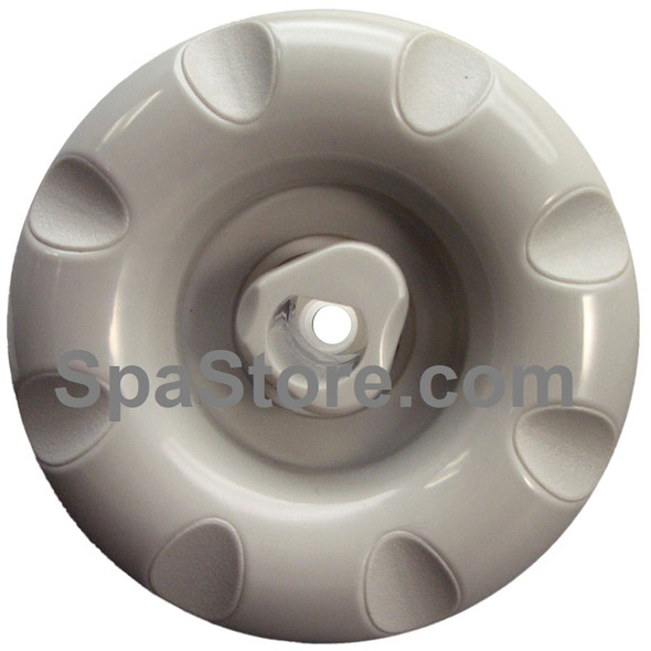 3-1/4" Coleman Spas Rotational Jet Insert Gray 8 Scallop Face