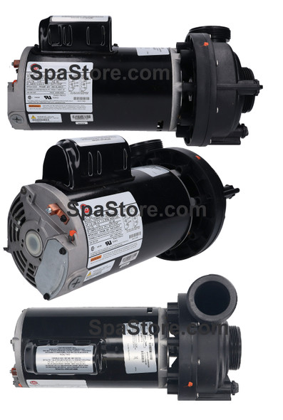2.0 HP Sundance® Spas 1 Speed Hot Tub Spa Pump Baseless 230 Volt 2" Plumbing  Latest Version Replaced Emerson T55MWBLR-968 CAT 7831