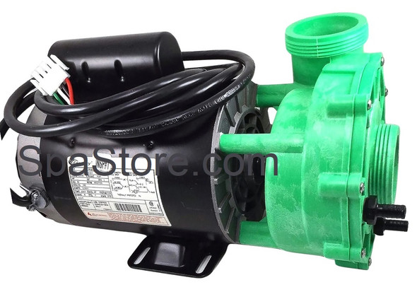  2018 Dynasty Spa Pump, 230v, 2 Speed, 56 Frame, DYNA-FLO, 6HP SPL, 3" O.D. Fittings Green, PF-20-2N22C