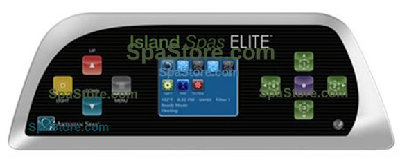 Artesian Island Elite Topside Control Panel 9 Buttons Artesian Island Elite Topside Control Panel 9 Buttons