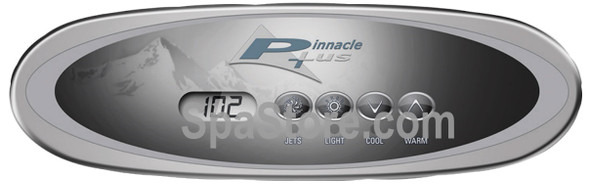 Newest Version Pinnacle Spas Topside Control Panel Replaced Obsolete Original  Jets, Light, Cool, Warm