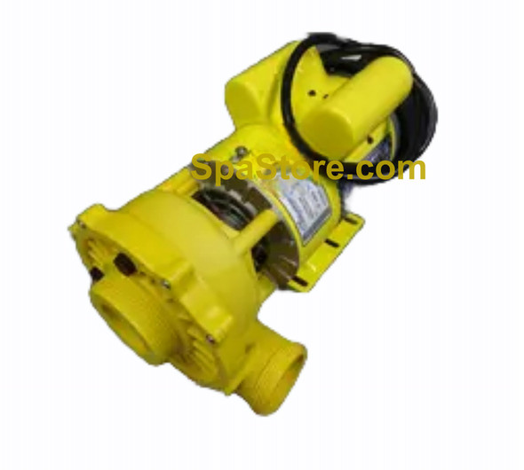 Current Version Coast Spas Executive Yellow Pump 5.0 HP 230 Volts 2 speed 2-1/2" intake, 2" discharge  Replaced Obsolete Original 3722020-6310