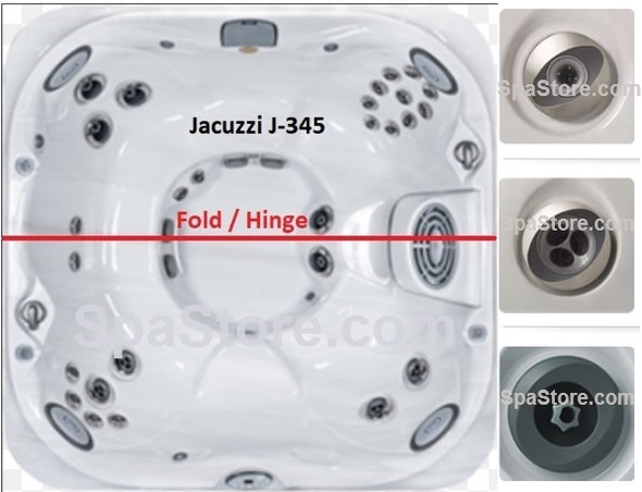 20XX Jacuzzi® Hot Tub Spa J-345® Complete Jet Replacement Package 27 Jets