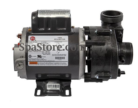 Latest Version Clearwater Spas Heater Circulation Pump 230V HP 1/15, Fittings 2-3/8" O.D. Replaced Obsolete CUST.PT.NO 1114121, K55MYRKH