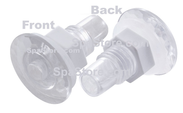 Costco Evolution Spas 1" Face Diameter Dot Light Assembly Includes Gasket & Nut 