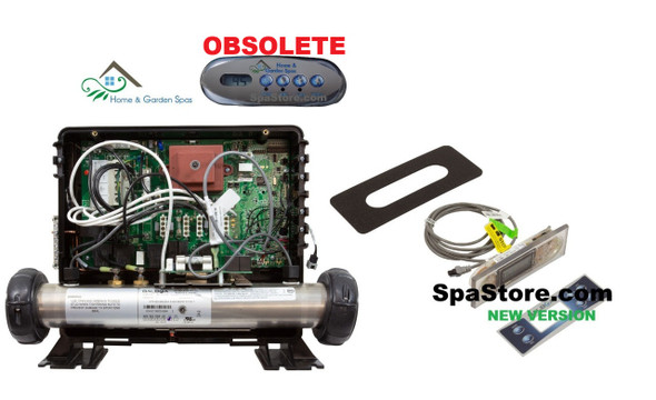 ✓New Version Home and Garden Spas Topside Control Panel 4