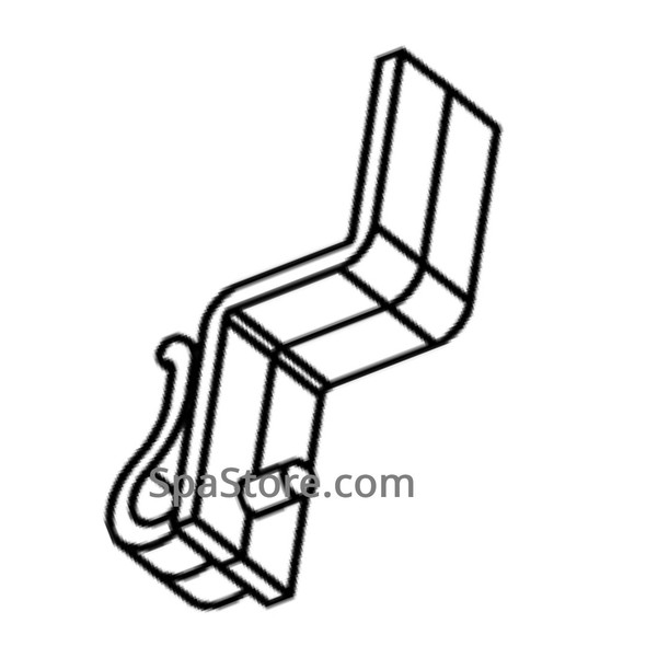 Jacuzzi® Hot Tub Spas Skim Grill Attachment Clips For 2011-2020 J-LX/J-LXL 