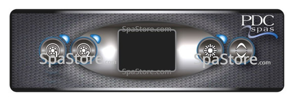 PDC Spas Topside Control Panel 4 Buttons New Version Replaced Obsolete Original