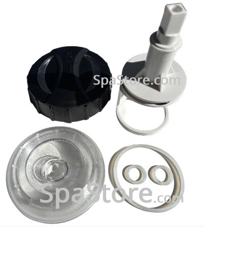 Dr Wellness Spa Jet Water Knob Valve Kit 4" Diameter