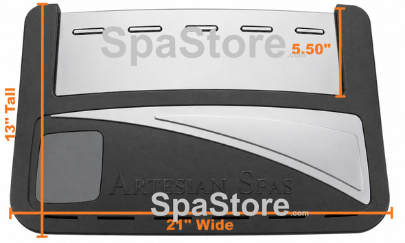 Artesian Spas Elite 2019+ Filter Gate 21" Wide x 13" Tall Fits Dove Canyon, Eagle Crest, Pelican Bay, Piper Glen, Quail Ridge