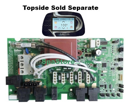 Catalina Spas Circuit Board For 2 Qty 7 HP Pumps System New Version - Topside Sold Separate