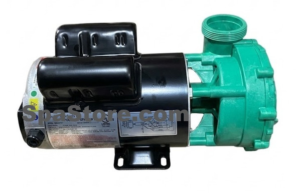 Hydropool Hot Tub Spa Pump Replacement 2 Speed Hmax 20 m, Qmax 770/Lmin 220-240V 60 Hz 3450/1150, 3" O.D. Fittings New Version Replaced Obsolete Jacuzzi Products 6505155