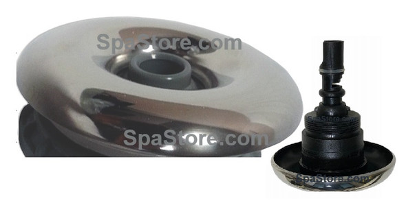 LHudson Bay Spa Jet Face Diameter 3.25" New Version Replaced Obsolete Gray Single Nozzle