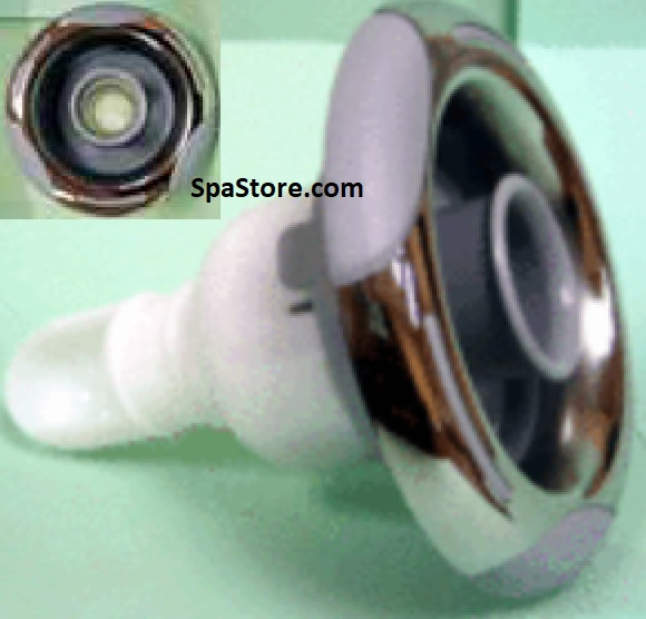 5" Artesian Spa, Island Spa jet, Whirlpool, Gray with Stainless Steel OP03-1502-52PE