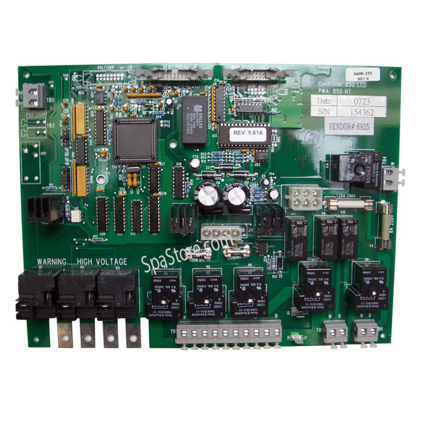 2005+ Sundance® Spas Maxxus and Aspen Circuit Board, PCB29366, 6600-398,6600-160,6600-155