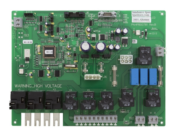 2005 Sundance® Spas Altamar Sentry 850 Circuit Board Replaced Obsolete 6600-092