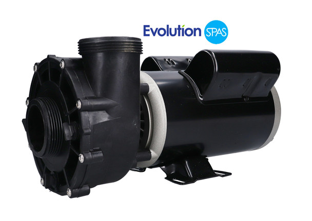 Current Version 115-120V Two Speed Direct Fit Drop Int Costco® Evolution Spas 1.5 HP 2 Speed Jet Water Pump No Cord Kit With New Fittings & Orings Exact Fit
