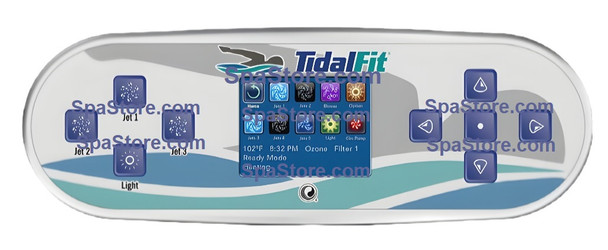 Artesian Spas Swim Spa Tidal Fit Dual Temp DTL-14 Topside Spa Control Panel For 3 Pump System Direct Fit