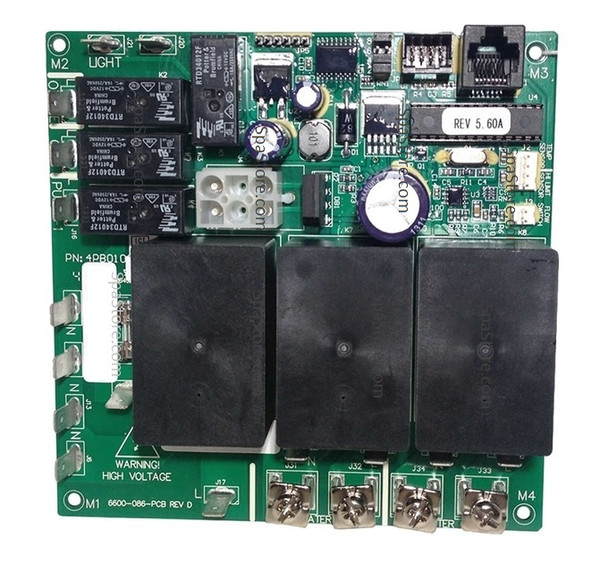 2002-2002 Sundance® Sweetwater Spas Aruba Circuit Board Equipped With 1 Jet Button 2 Speeds 6600-202 LX 10