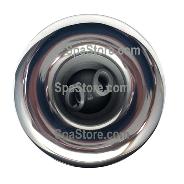 Current Version Hudson Bay Spas Jet Threaded Dual Rotating Nozzles Jet Face Diameter 3.5" Now Stainless