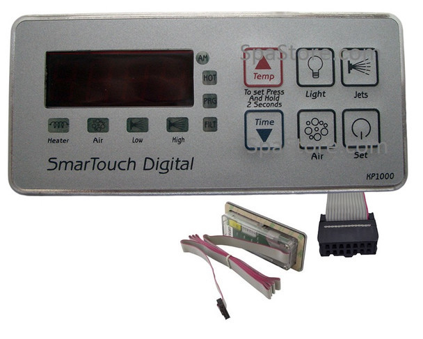 New Version Aspen Spas Topside Control Panel 6 Buttons Smart Touch Digital