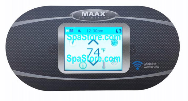 Maax Spas Topside Control Panel Oval Smart Touch Screen 8.7" X 4.5"