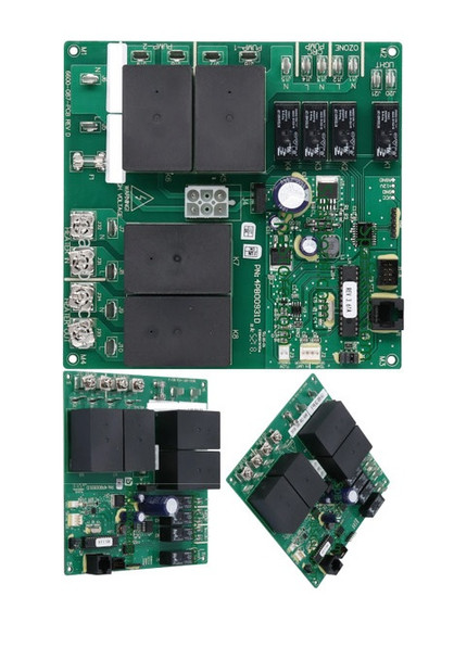 2007 OEM Sundance® Certa Circuit Board With Spa Light, Ozone, Heater Circulation Pump P1=2SP, P2=1SP 230V