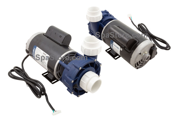 Hydropool Hot Tub Spa Pump Replacement MS-1-V26-3.0-2 Two Speed 220-240V 60 Hz PH:1 RPM 3450/1725 CONT, DUTY ENCL ODP 3" Fittings