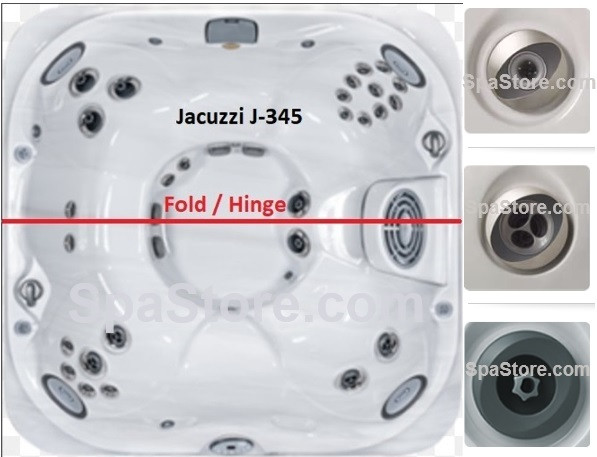 ✓20XX Jacuzzi® Hot Tub Spa J-345® Complete Jet Replacement