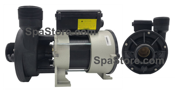 Latest Version DreamMaker Spa Pump 303468-3, 1.0-1.50 HPR 1 Speed 115-120V Pump, 2-1/2" O.D. Fittings, 2014+ Replaced Obsolete Original