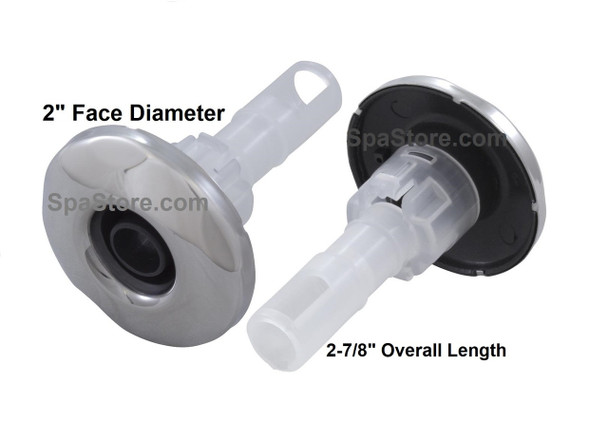 Current Version Costco Spas Jets 2" Face Diameter Replaced Obsolete 2.75"