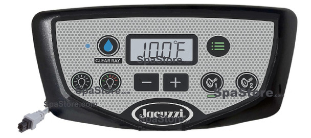 Recent Encrypted Version Jacuzzi® Hot Tub Spas J-300 Series LCD Topside Control Panel Fits 2020-2024 Models J-385, J-375, J-365, J-355, J-345, J-335 With 2 Jet Pumps
