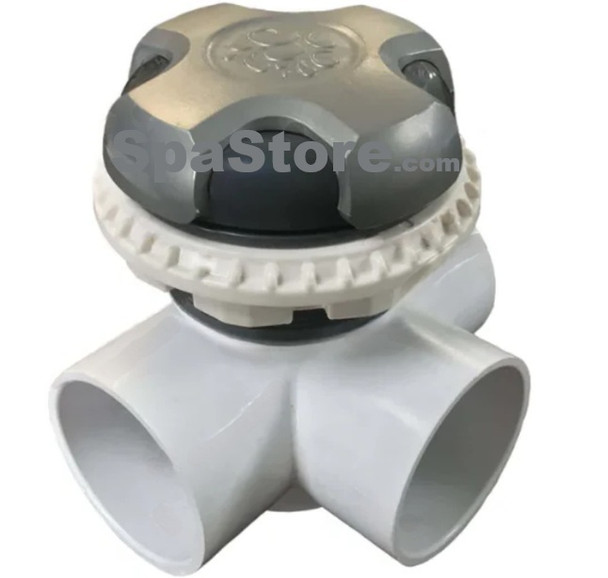 Jacuzzi® J-585 & J-575 Years 2015+ Valve J-500 Series Diverter Kit With 4.25" Spoke Knob And Mounting Nut Replaced Obsolete Original