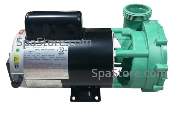 Hydropool Hot Tub Spa Pump Replacement 1 Speed 220-240V 60 Hz PH:1 RPM 3450/1725 3" O.D. Fittings New Version Replaced Obsolete Jacuzzi 6505157