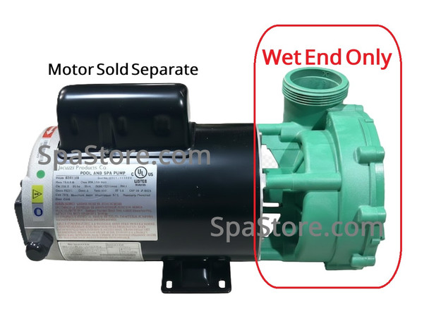 Hydropool Hot Tub Spa Pump We End Head Assembly Kit 3" O.D. Fittings New Version Replaced Obsolete Green 6505158, 6505158