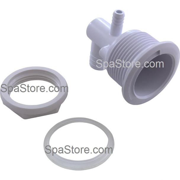 03-1200-52 Artesian® Spas 2-5/8" Face Diameter Jet Body Kit, air 3/8"barb, water 3/4"barb