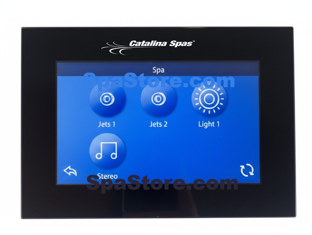 Current Version Catalina Spas Topside Control Panel Touch Screen 5-3/4" x 4" New Version