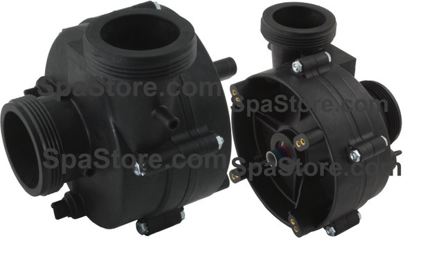 Divine Hot Tub Spa Wet End Head Assembly 3" O.D. Fittings New Version Fits Obsolete Century 0-193678-01
