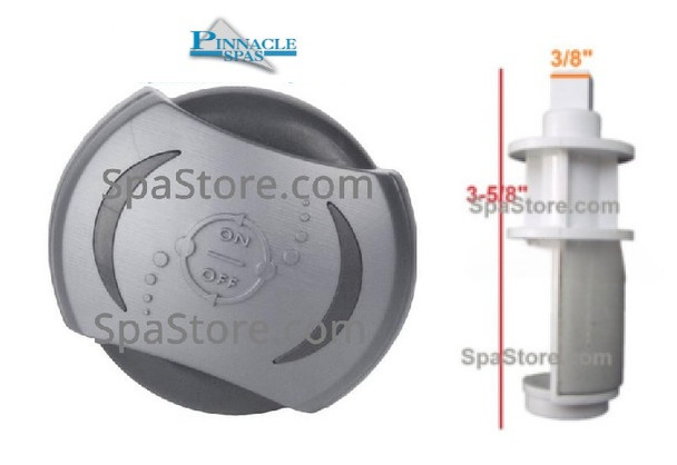 Pinnacle Spas Water Valve Knob New Version Replaced Obsolete Original