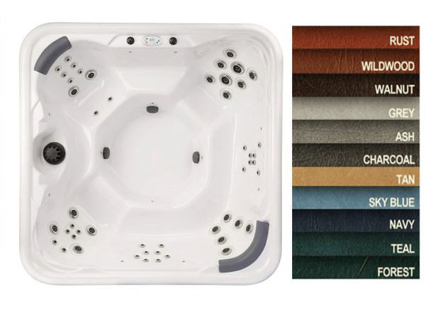 Barefoot Spas Cover Replacement For Model 88 Heavy Duty With Special Corner Radius