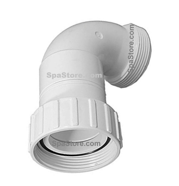 Free Flow Spas PVC Heater to Pump Connector 3" O.D. Fitting Special Order