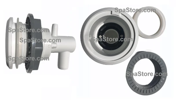 Hudson Bay Spas Jet Wall Fitting Kit For 3-1/4" Jet Face Diameter Fixes Leaking Jet.  Jet Face Sold Separate