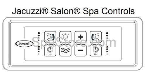 ✓ JACUZZI® Fuzion® Bath Tub Salon® Spa Jetted Topside