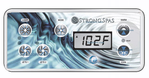 ✓ Latest Version Strong Spas TopSide Control Panel Buttons