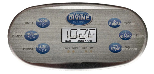 ✓Current Version Divine Hot Tubs Spas Topside Control Panel